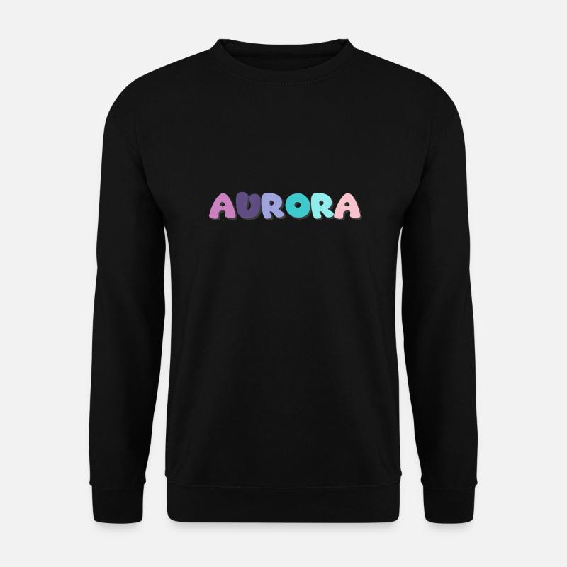 Name - Aurora - Unisex Pullover - Schwarz
