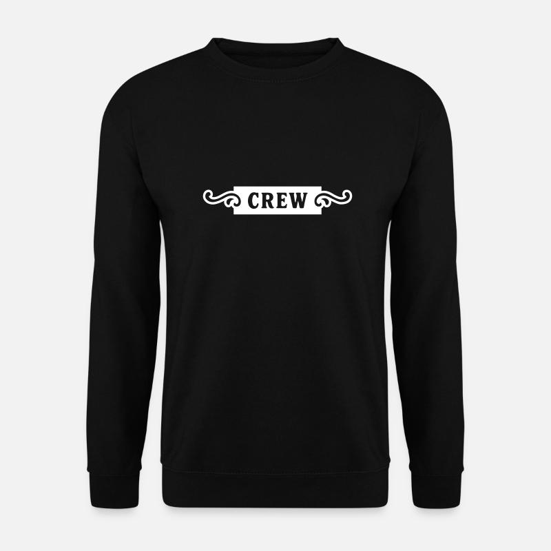 Crew - Unisex Pullover - Schwarz