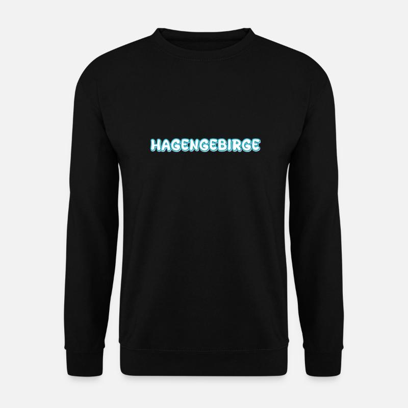 Trekking Hagengebirge - Unisex Pullover - Schwarz