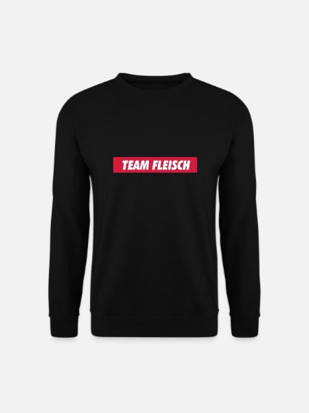 team fleisch - Unisex Pullover - Schwarz