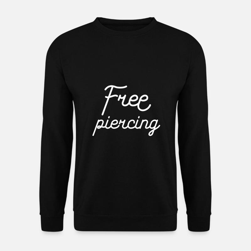 Free piercing - Unisex Sweatshirt - black