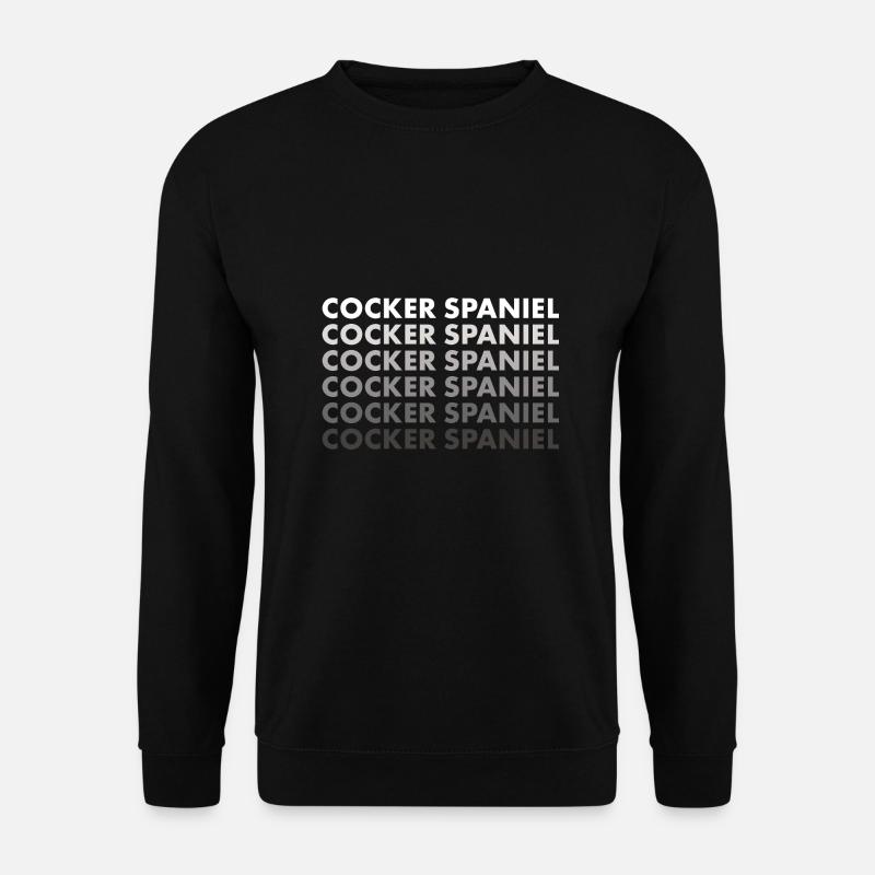 Dog Corgi - Unisex Pullover - Schwarz