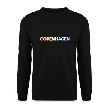 Copenhague gay - Sweat-shirt Unisexe - noir - Devant - Alina (178cm) & Michal (187cm)
