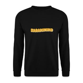 Tourisme Sarakiniko - Sweat-shirt Unisexe - noir - Devant - Alina (178cm) & Michal (187cm)