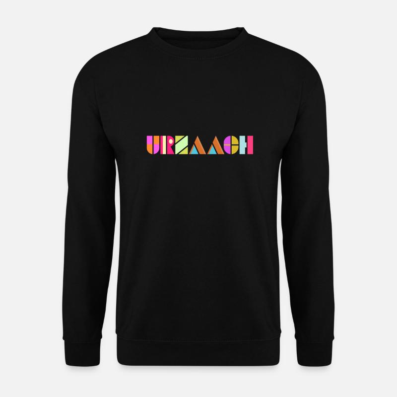 urzaach - lustlos, gelangweilt - Unisex Pullover - Schwarz