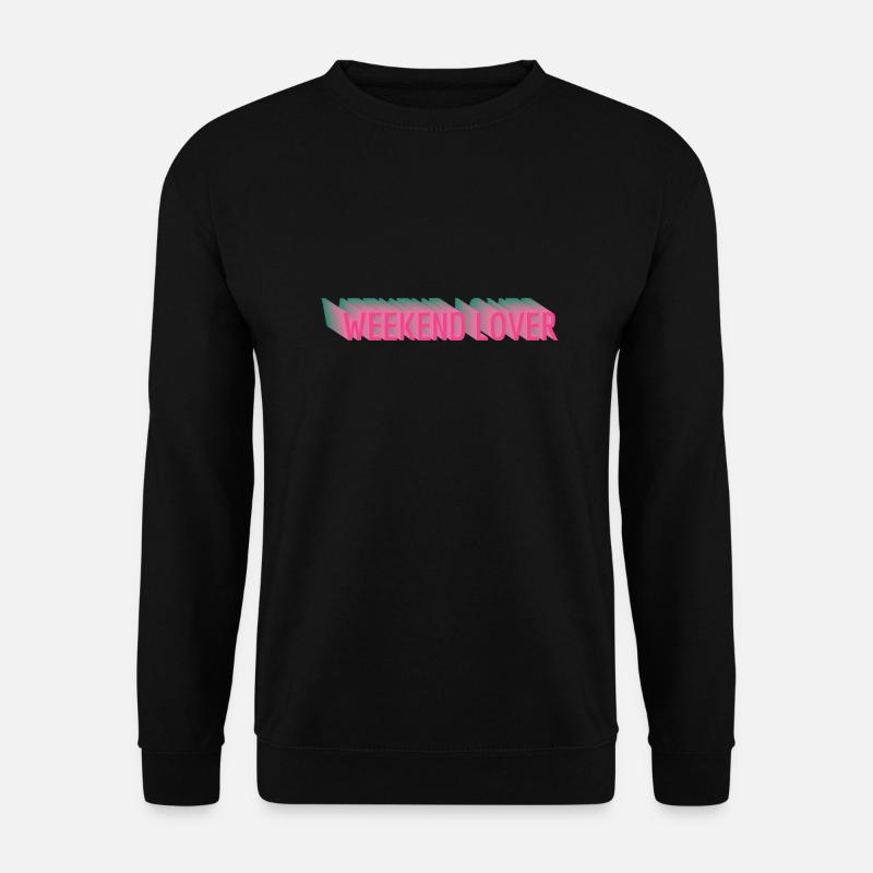 Weekend amoureux - Sweat-shirt Unisexe - noir