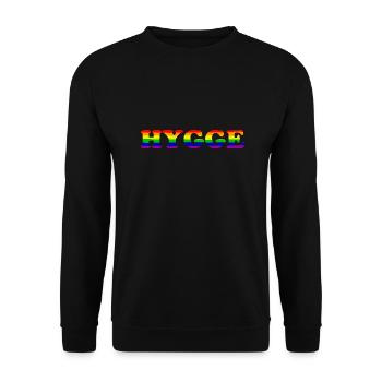 Hygge - Tradition danoise - Attitude à l’égard de la vie - Nice - Sweat-shirt Unisexe - noir - Devant - Alina (178cm) & Michal (187cm)