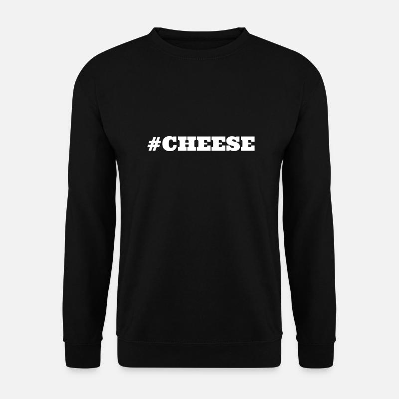 #Cheese - Unisex Pullover - Schwarz