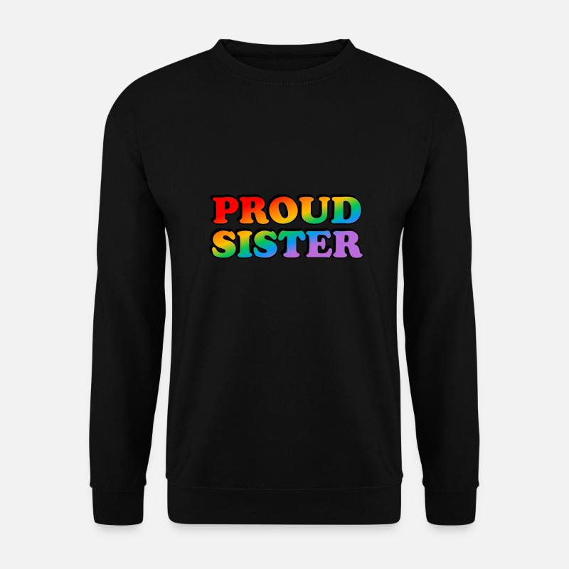 Stolze Schwester - Unisex Pullover - Schwarz