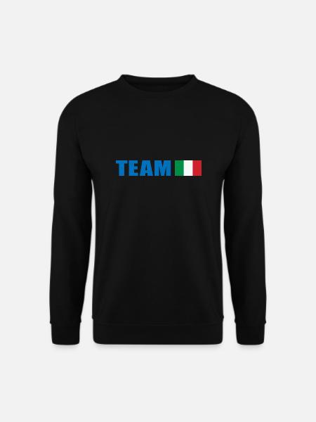 Support-Team Italien - Unisex Pullover - Schwarz
