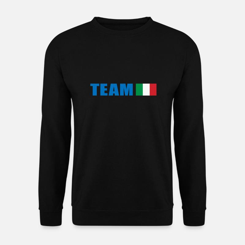 Support Team Italy - Unisex Sweatshirt - black