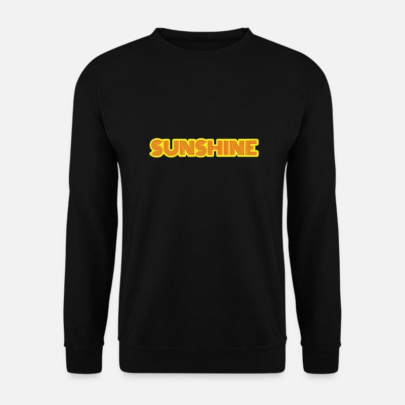 Sonnenschein - Unisex Pullover - Schwarz