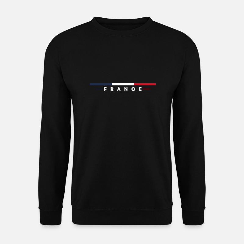 France likes <3 - Unisex Sweatshirt - black