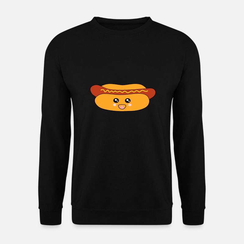 Hot dog Wurst - Unisex Pullover - Schwarz