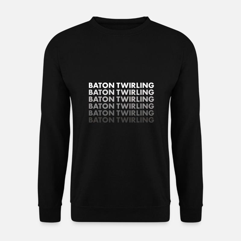 Baton Twirler Baton Twirling - Unisex Sweatshirt - black