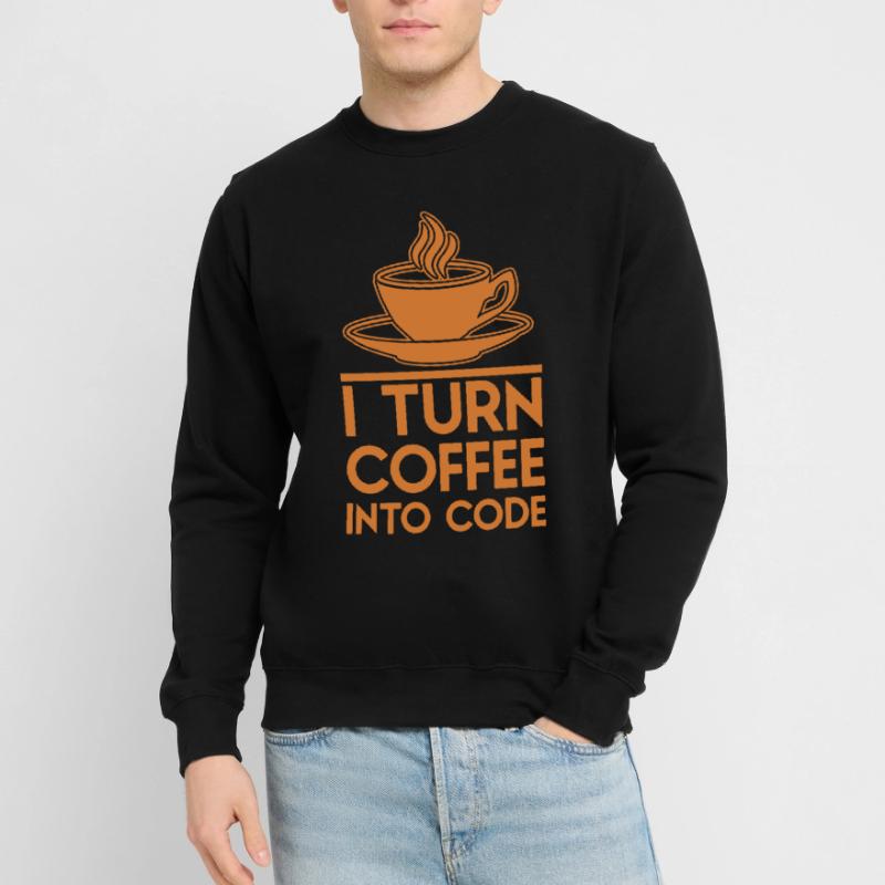 Code de codeur de programmation de cadeau de chemise de HTML de Java Sweat-shirt Unisexe