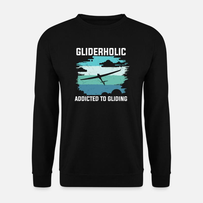Piloten Lustiger Spruch Pilot - Unisex Pullover - Schwarz