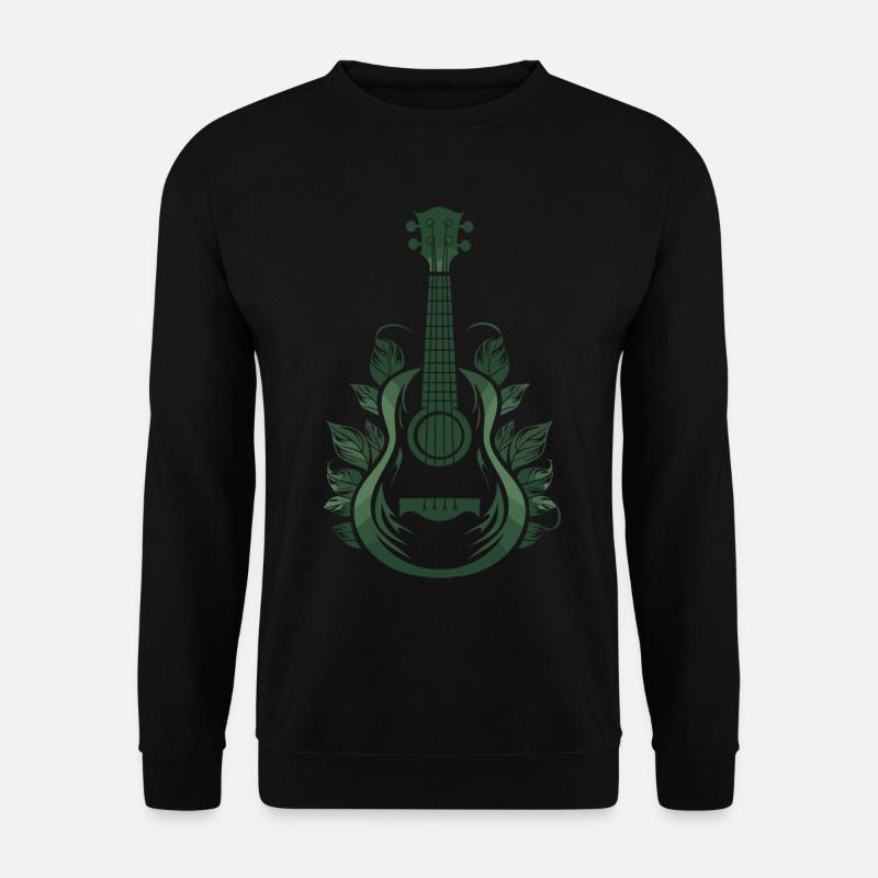 Ukulele Cartoon Look - Unisex Pullover - Schwarz