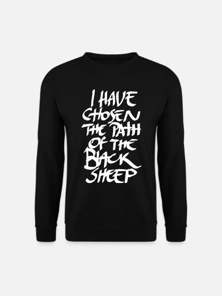 Schwarzes Schaf - Unisex Pullover - Schwarz