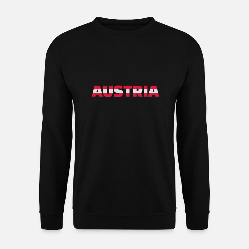 Österreich - Unisex Pullover - Schwarz
