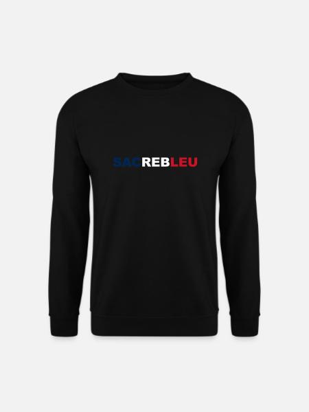 Sacrebleu - Sweat-shirt Unisexe - noir