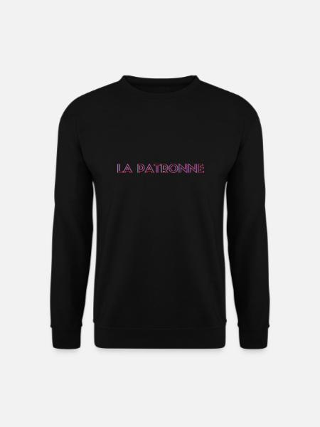 der Chef - Unisex Pullover - Schwarz