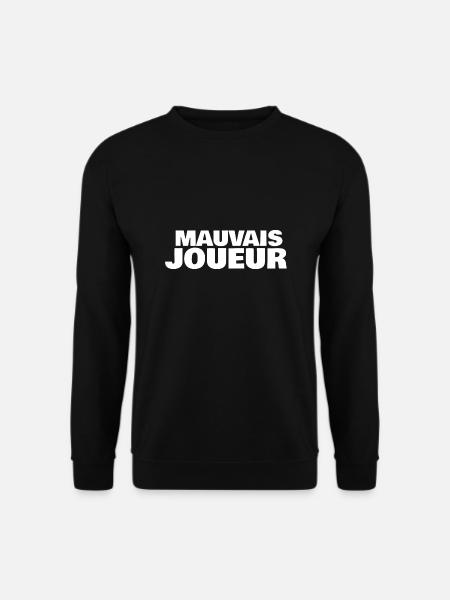 mauvais joueur - Sweat-shirt Unisexe - noir