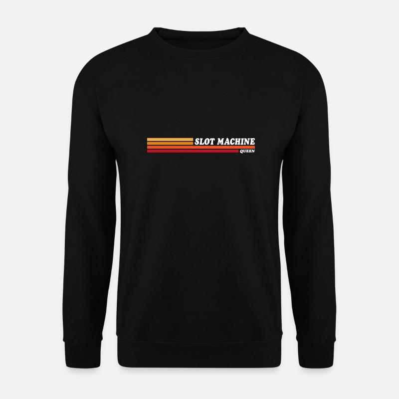 Slot Machine Queen Retro - Unisex Sweatshirt - black