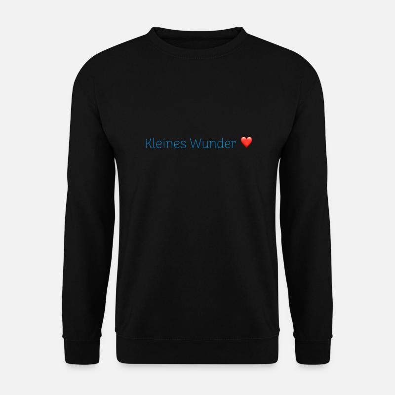 schwangerschaft - babysprüche - Unisex Pullover - Schwarz