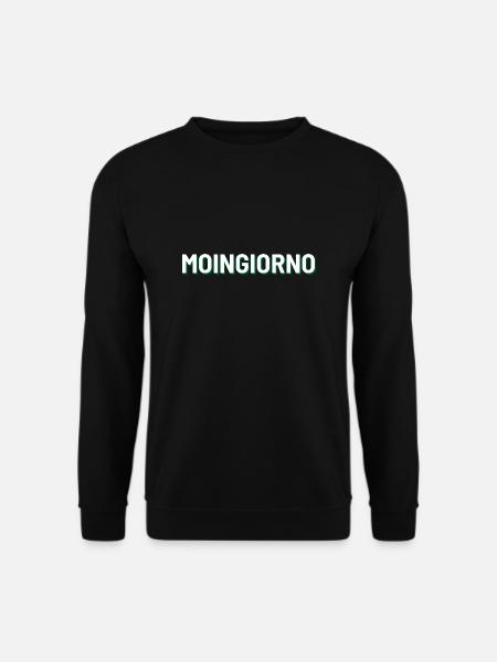 MOINGIORNO - Unisex Pullover - Schwarz