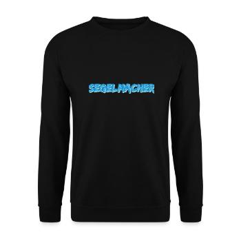 Voileur comme métier - Sweat-shirt Unisexe - noir - Devant - Alina (178cm) & Michal (187cm)