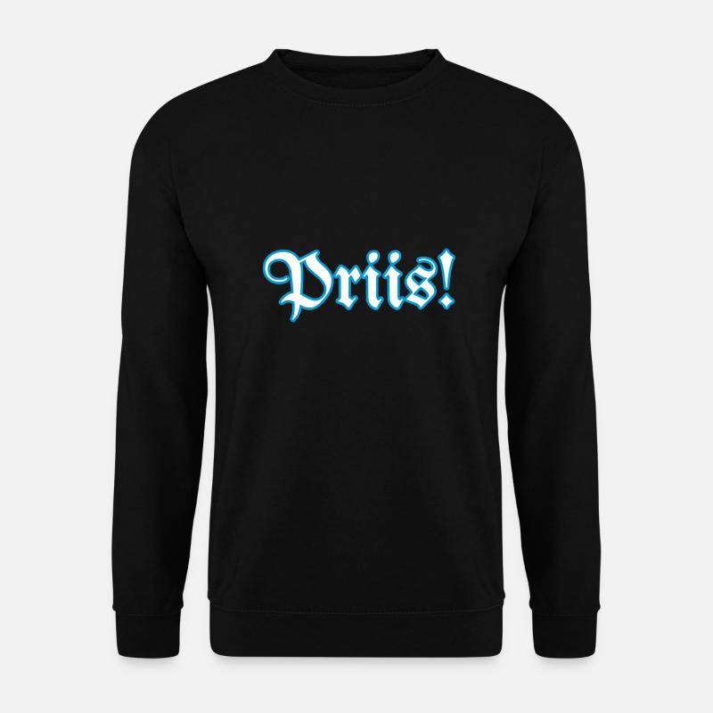 Pris Priiis Schnupftabak - Unisex Pullover - Schwarz
