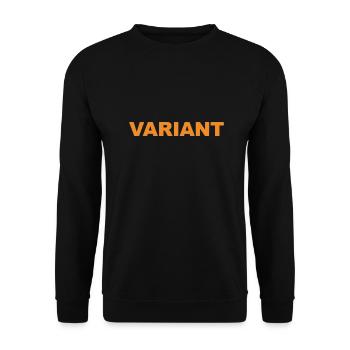 variant loki - Unisex Sweatshirt - black - Front - Alina (178cm) & Michal (187cm)