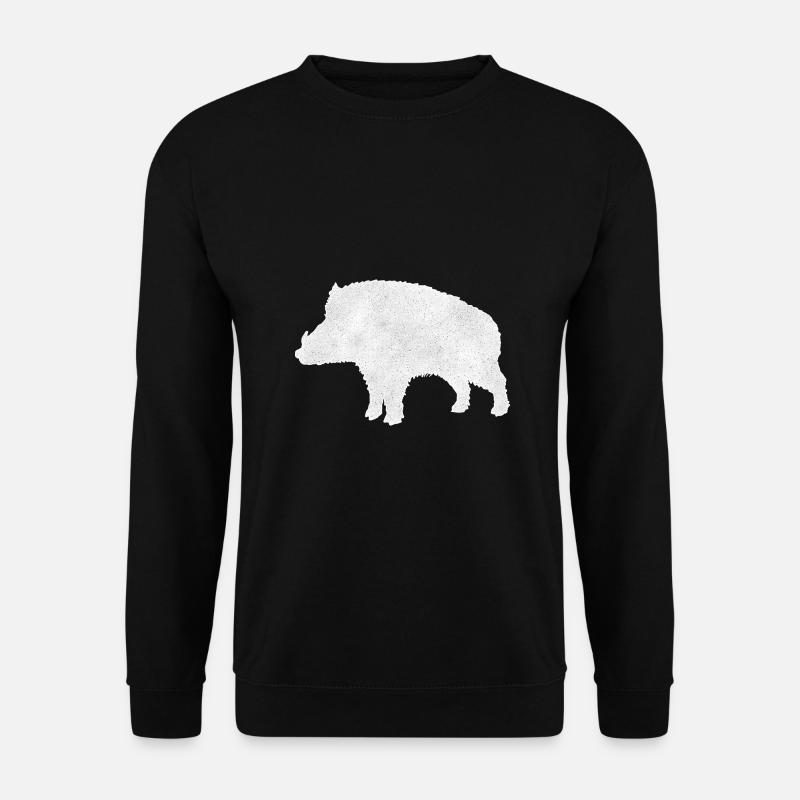 Wild boar - Unisex Sweatshirt - black