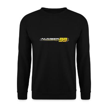 Number 99 the game - Sweat-shirt Unisexe - noir - Devant - Alina (178cm) & Michal (187cm)