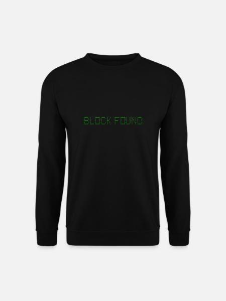 Monero Block found - Unisex Sweatshirt - black