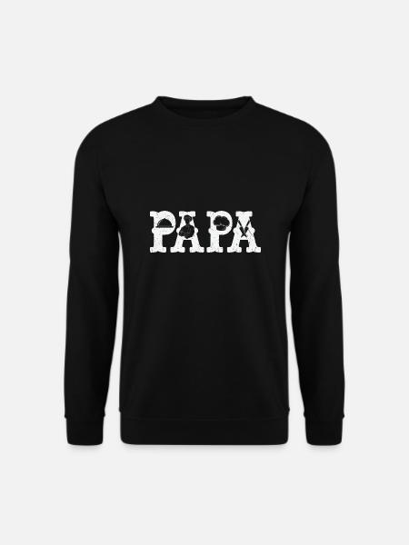 Papa Cook Chef Cumpleaños del Día del Padre - Sudadera unisex - negro