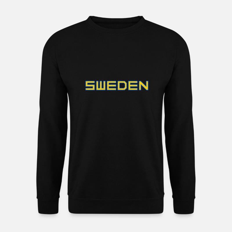 Schweden - Unisex Pullover - Schwarz