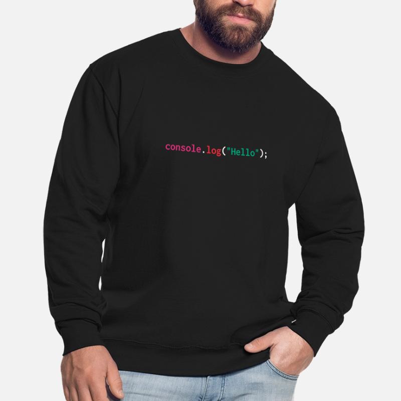 Developer javascript web humor funny Unisex Sweatshirt