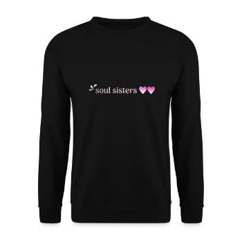Besties - Friends - Unisex Sweatshirt - black - Front - Alina (178cm) & Michal (187cm)