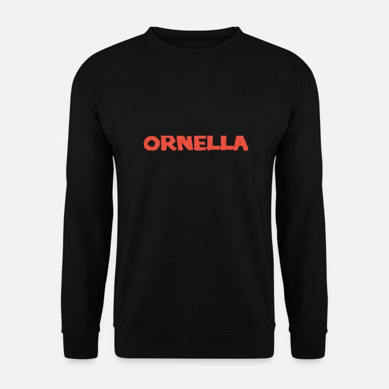Ornella - Unisex Pullover - Schwarz