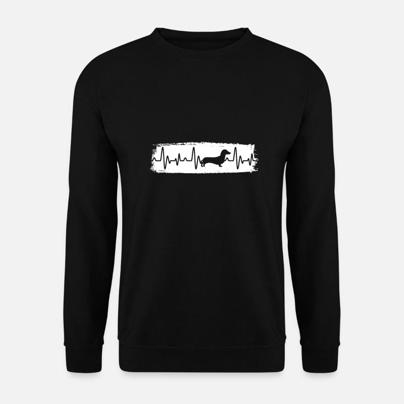 Dog Dachshund - Unisex Sweatshirt - black