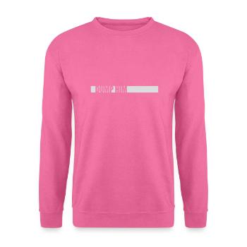 dump him Zitat Logo - Unisex Pullover - Pink - Vorne