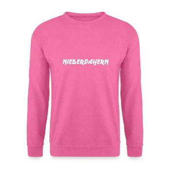 Niederbayern Heimat Dahoam - Unisex Pullover - Pink - Vorne