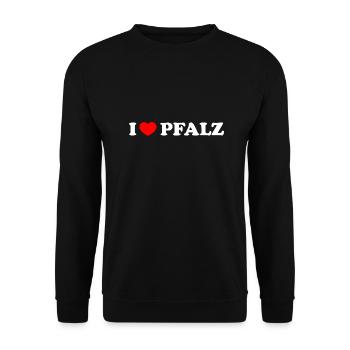 Pälzer Mädchen Pfälzer Mädchen Pfälzer Pälzer Bub - Unisex Pullover - Schwarz - Vorne - Alina (178cm) & Michal (187cm)