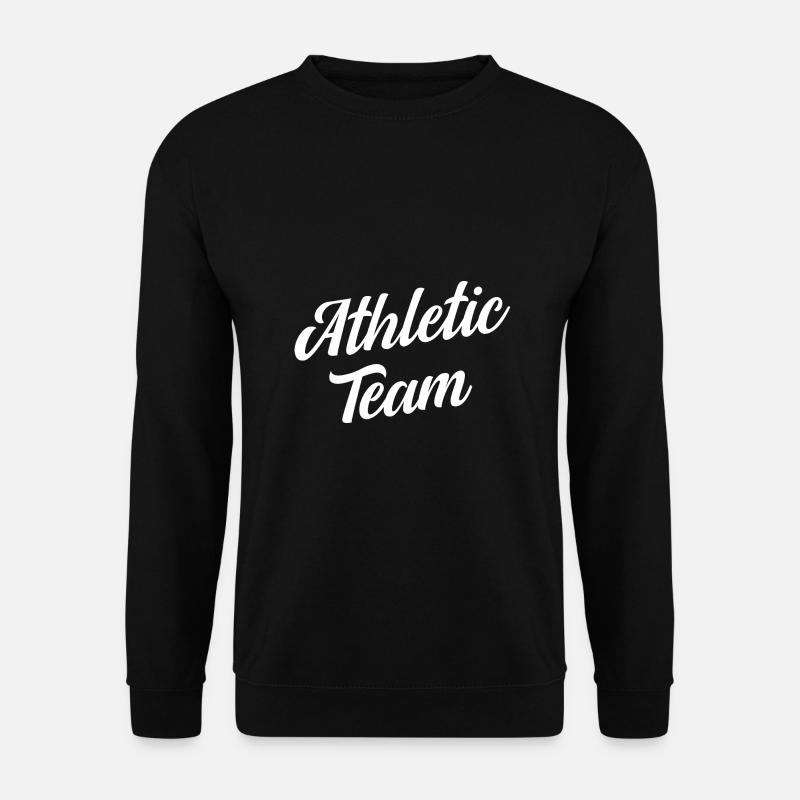 Athletic Team - Unisex Sweatshirt - black