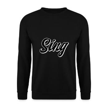Singer - Unisex Pullover - Schwarz - Vorne - Alina (178cm) & Michal (187cm)