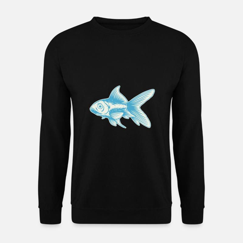 Poisson - Sweat-shirt Unisexe - noir