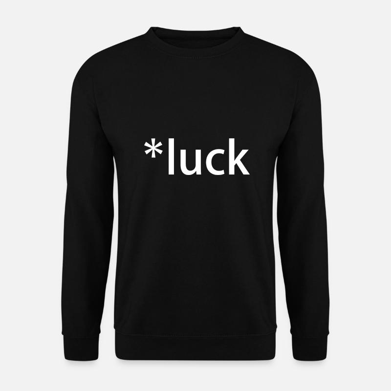 Luck St. Patricks Day - Unisex Pullover - Schwarz