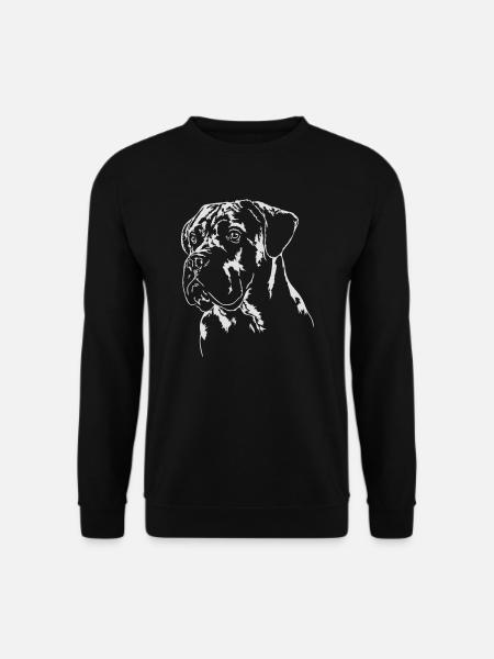 CANE CORSO Portrait Wilsigns - Unisex Pullover - Schwarz